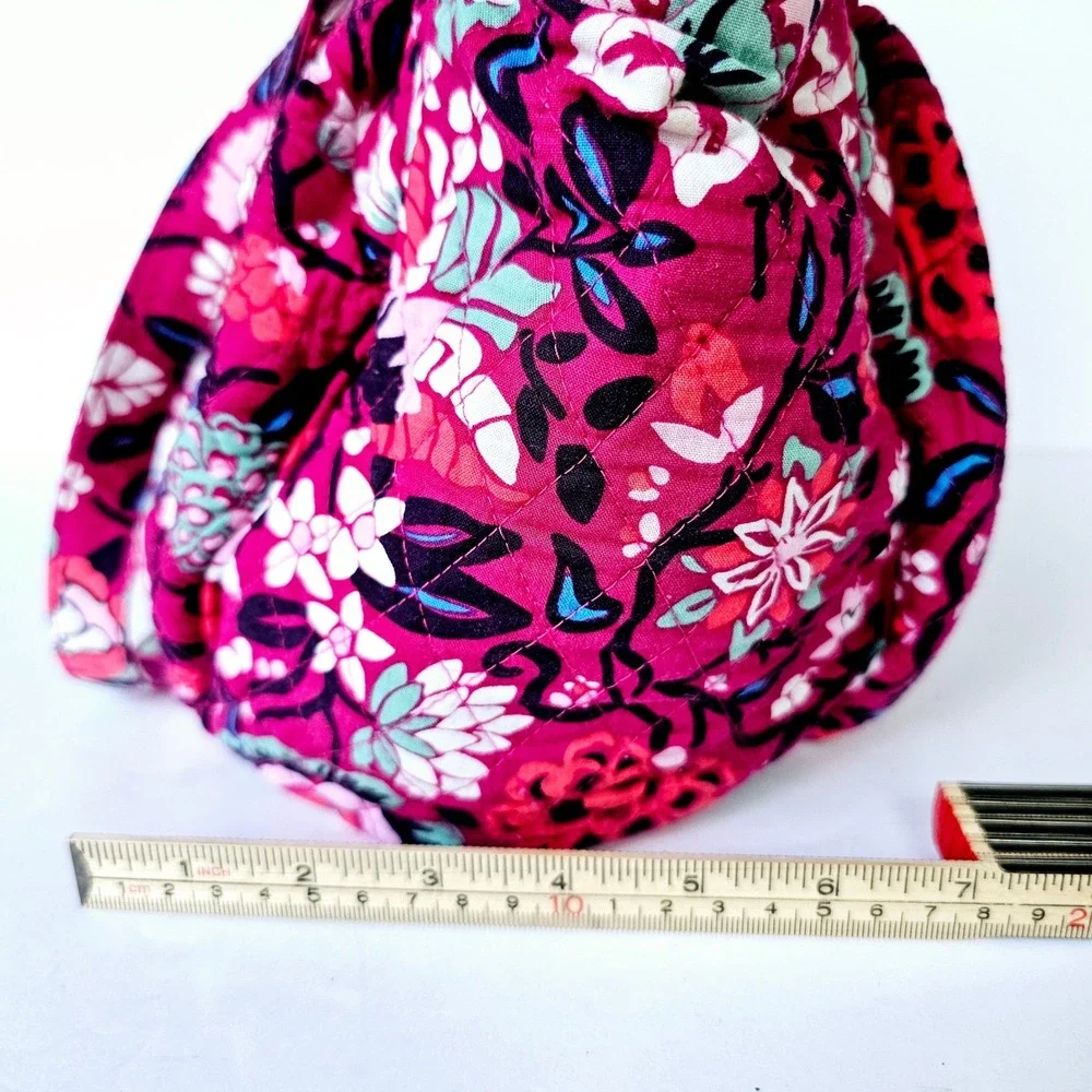 Vera Bradley Floral Quilted Shoulder Bag Pink‎ Cottagecore Preppy Pixie Blooms